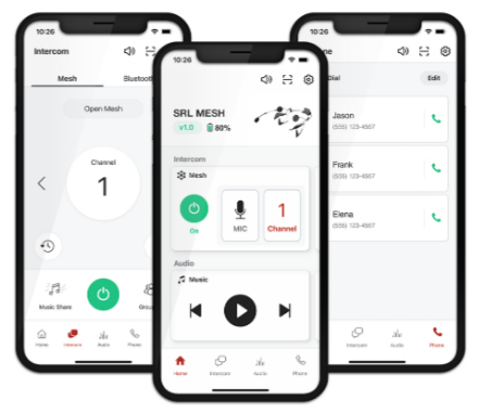 Sena Mesh app